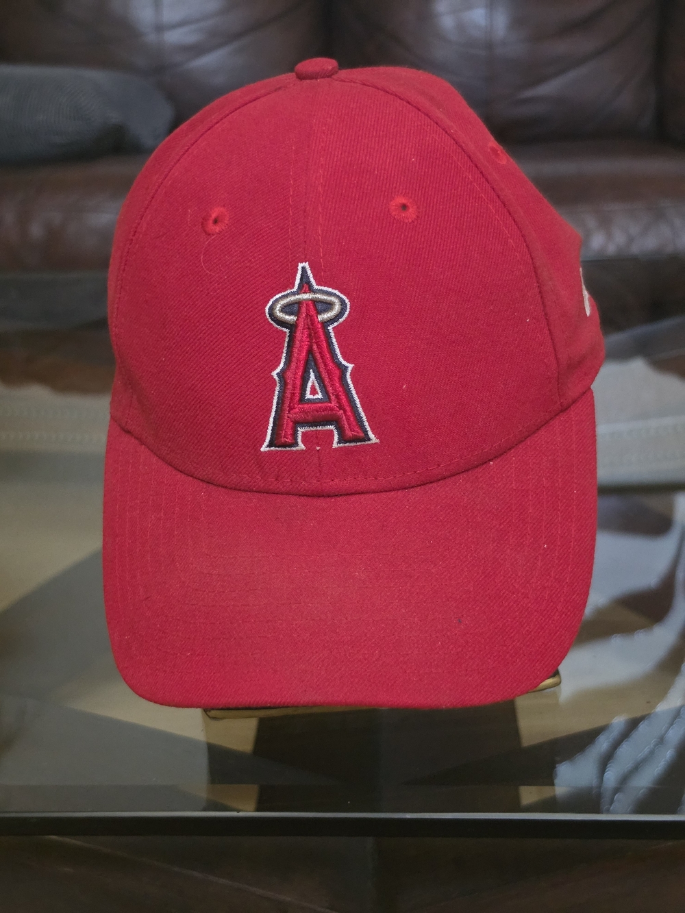 Los Angeles Angels Red Logo Baseball Cap - Official Team Hat